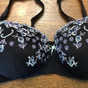 Addition Elle Black Bra with Underwire-42B